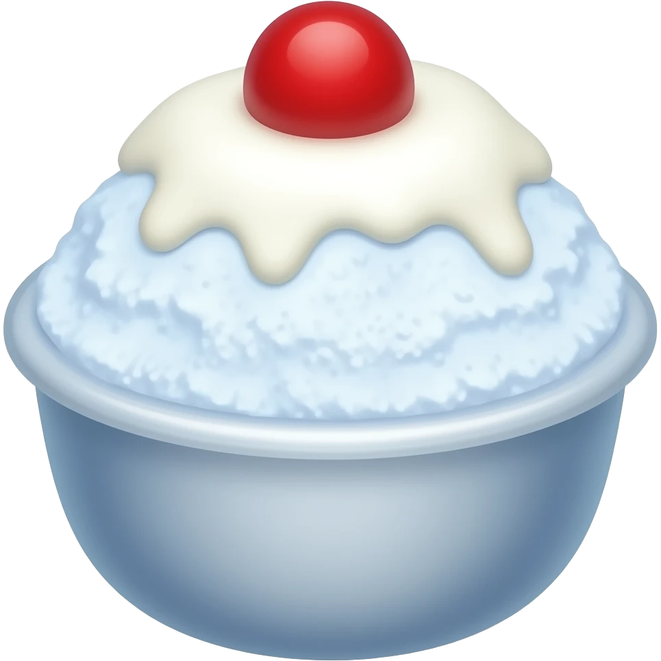 Shaved Ice emoji