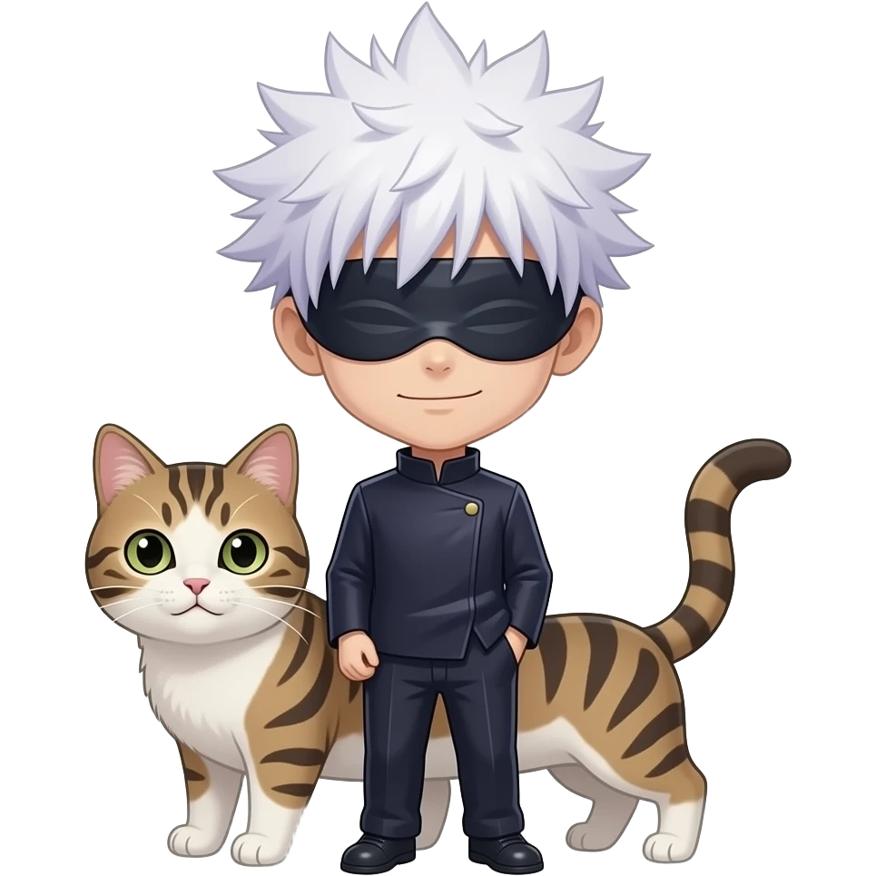 gojo x cat emoji