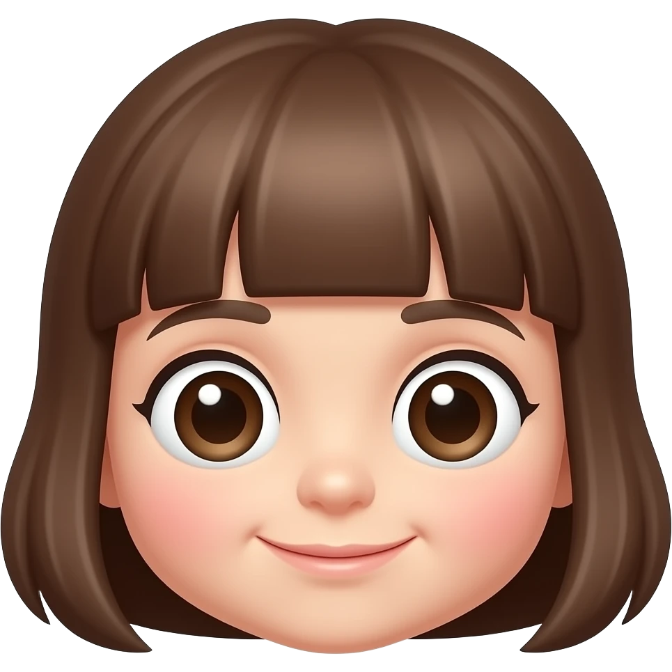 Two Small Pretty eye of girl just eyes sticker emoji