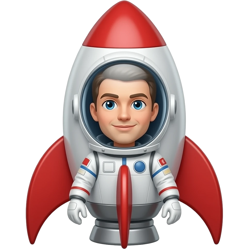 Rocket suit! emoji