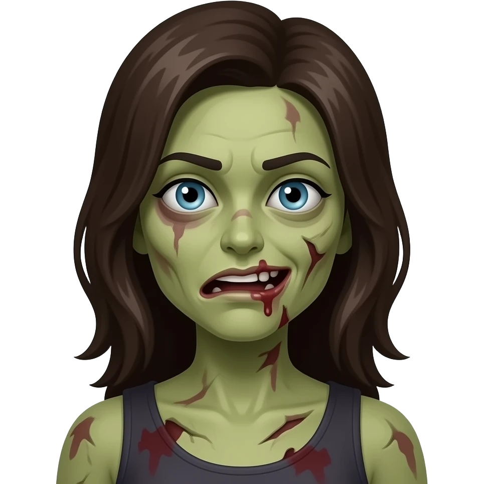 zombie woman emoji