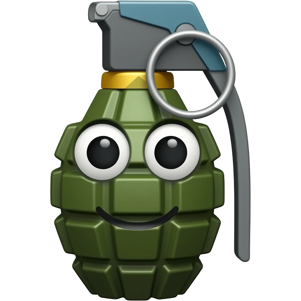 create a   odd grenade emoji