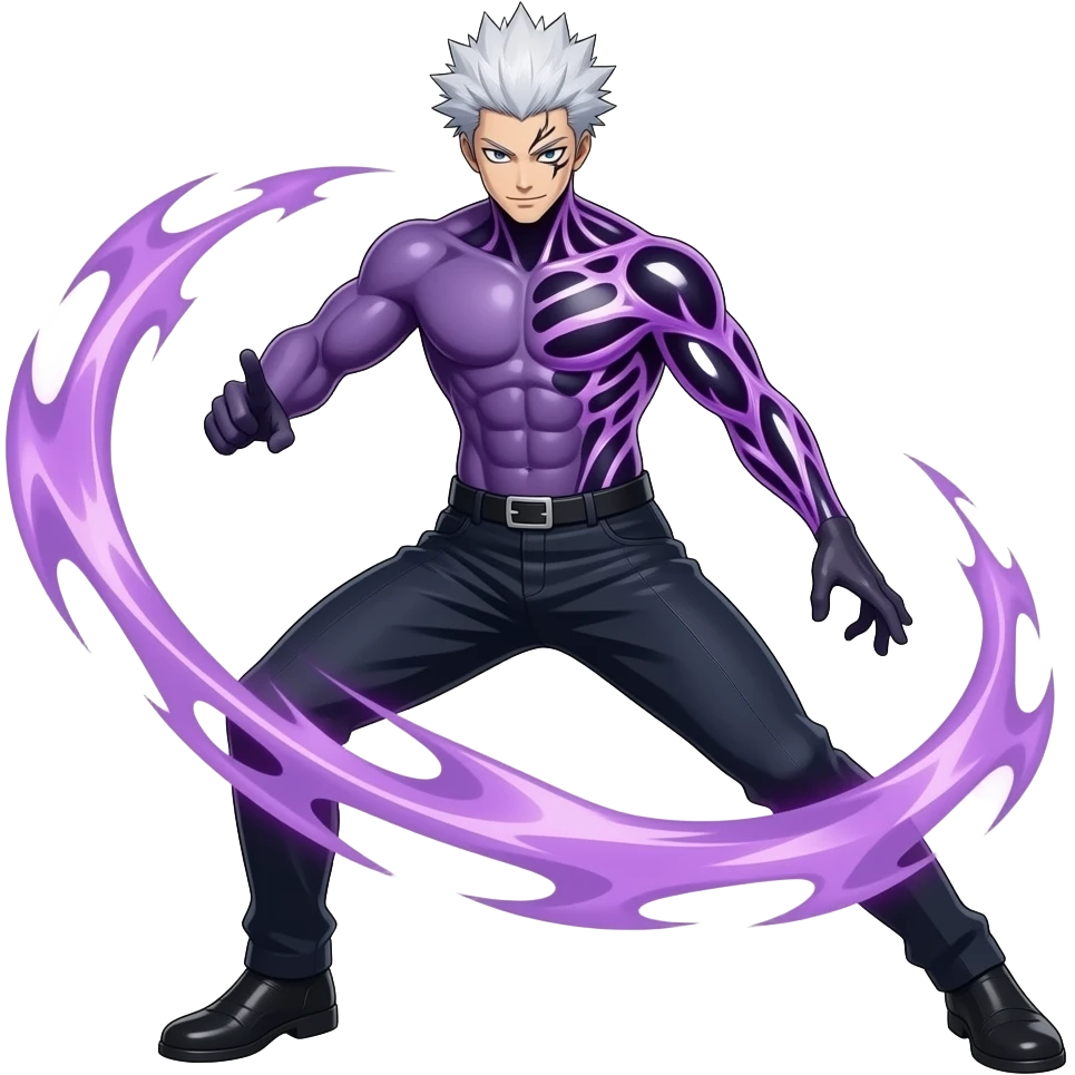 gojo hollow purple emoji