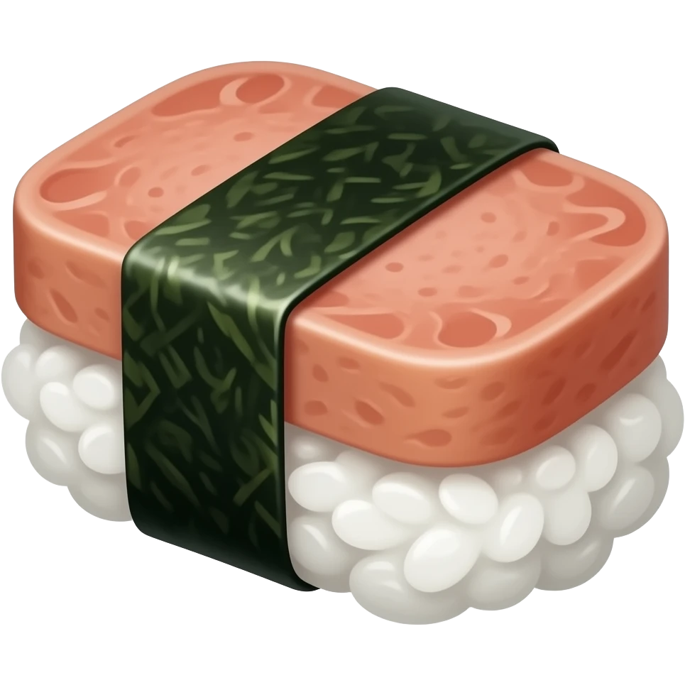 musubi with spam emoji | AI Emoji Generator