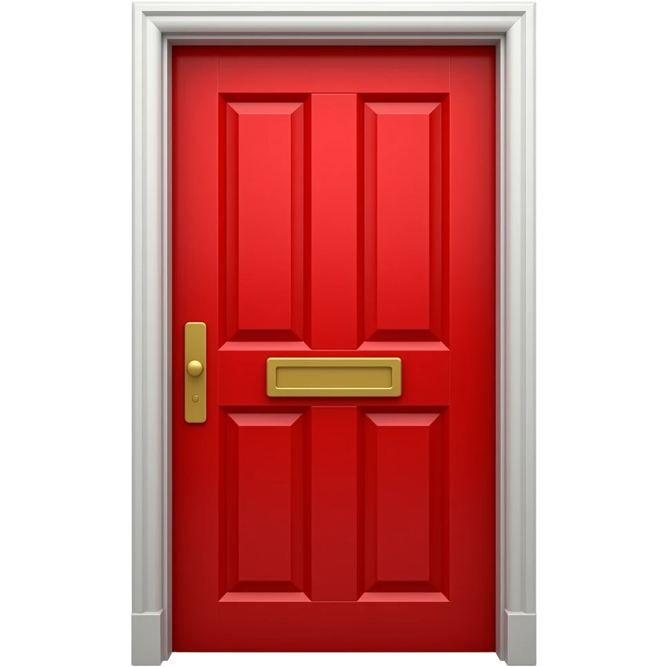 Red door emoji