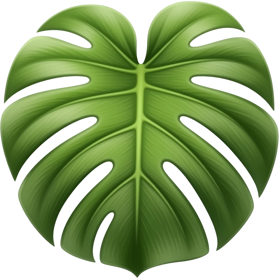 A sunburnt philodendron billitiae emoji