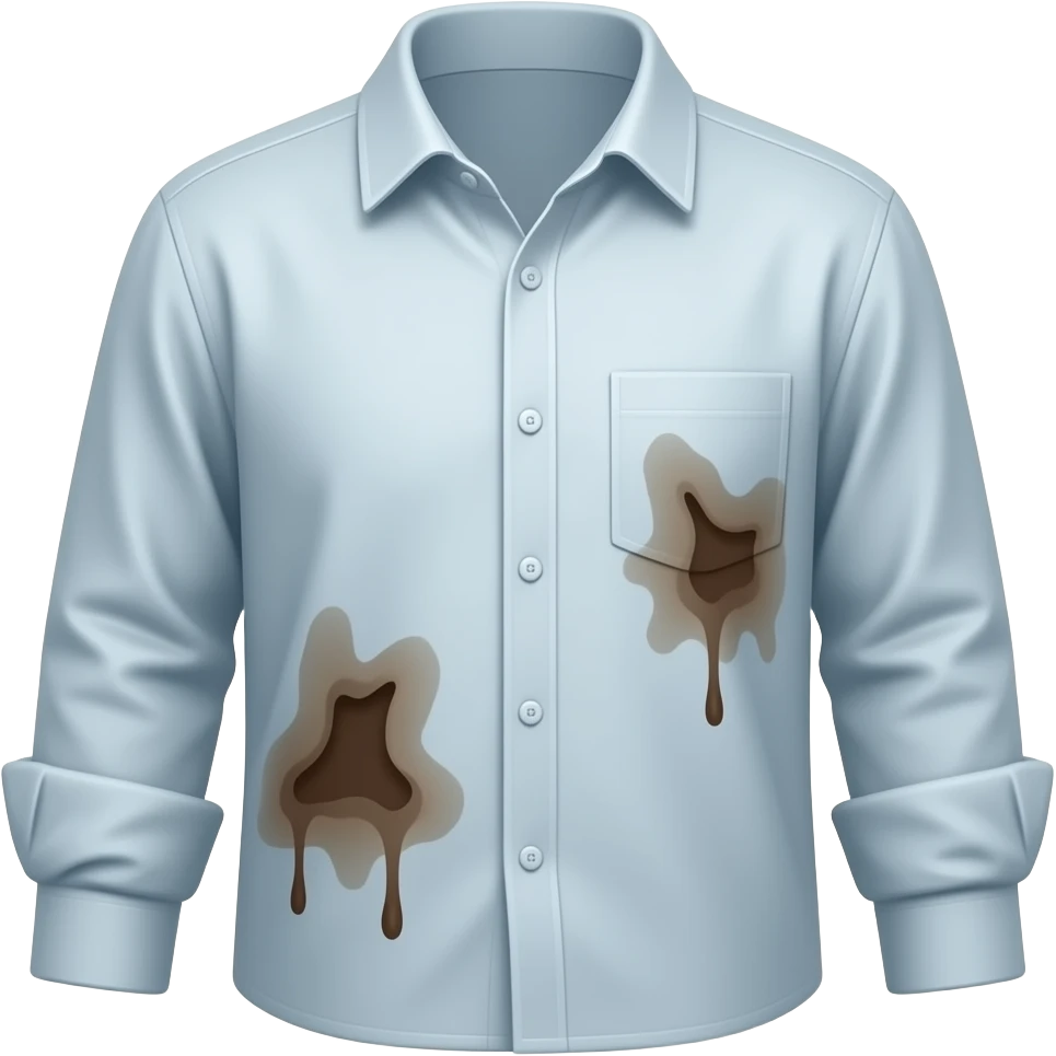dirty shirt emoji