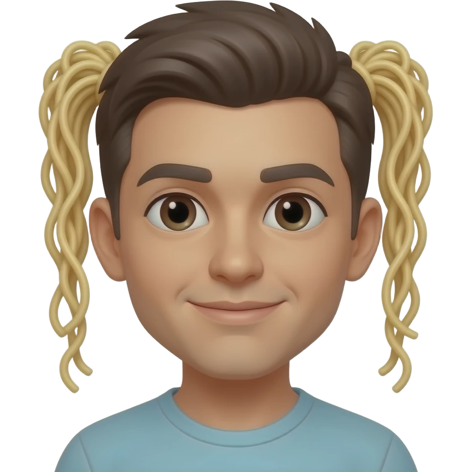 лапша на уши emoji