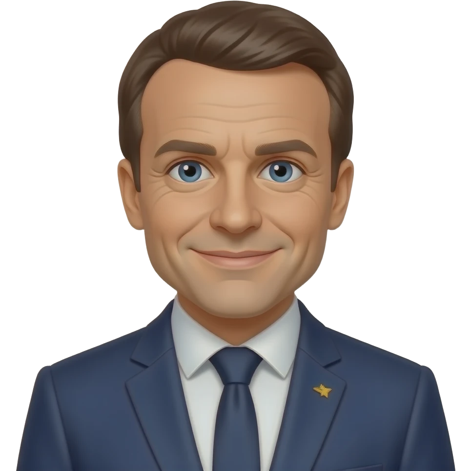 Emanuel Macron emoji