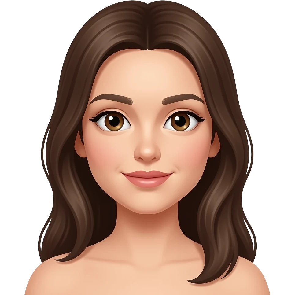 หญิงสาวเปลือย emoji