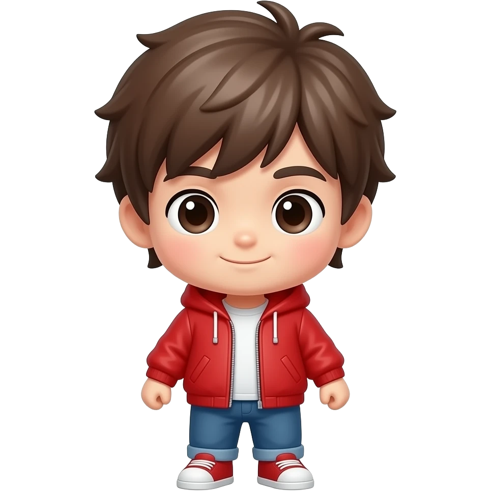 chibi red windbreaker emoji