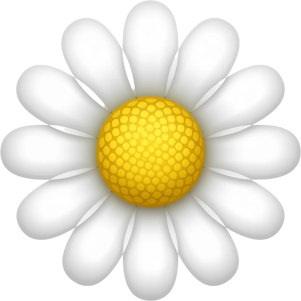 нарисуй лютик emoji