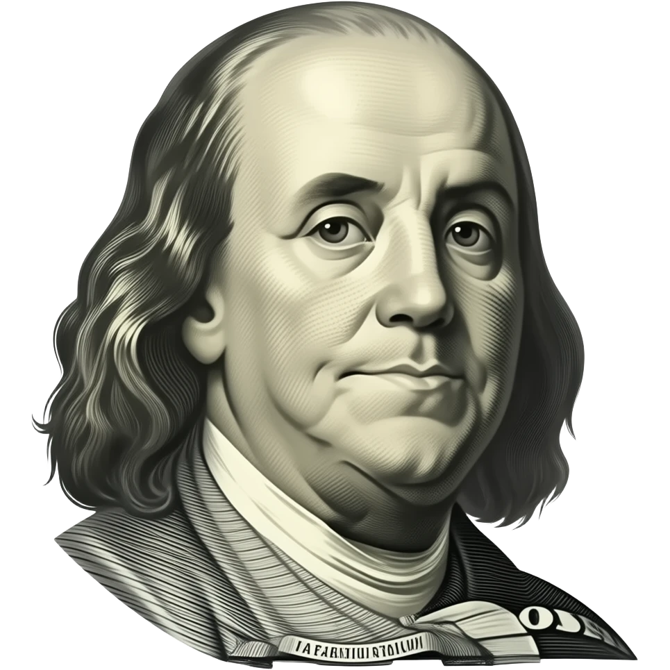 benjamin franklin emoji