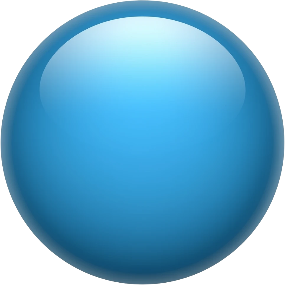 Blue emoji