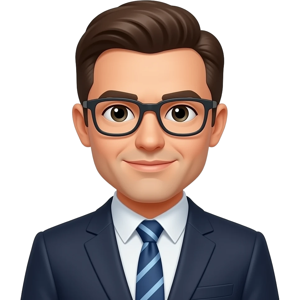 hombre en traje emoji