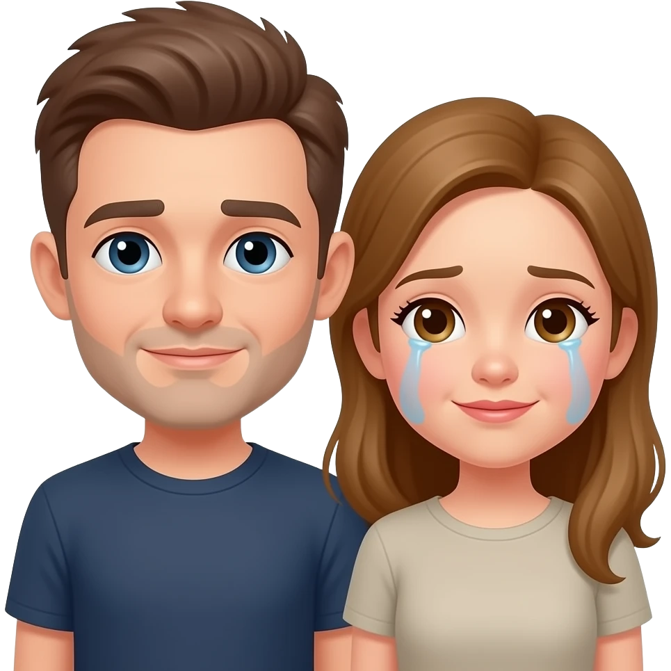 Weeing couple emoji