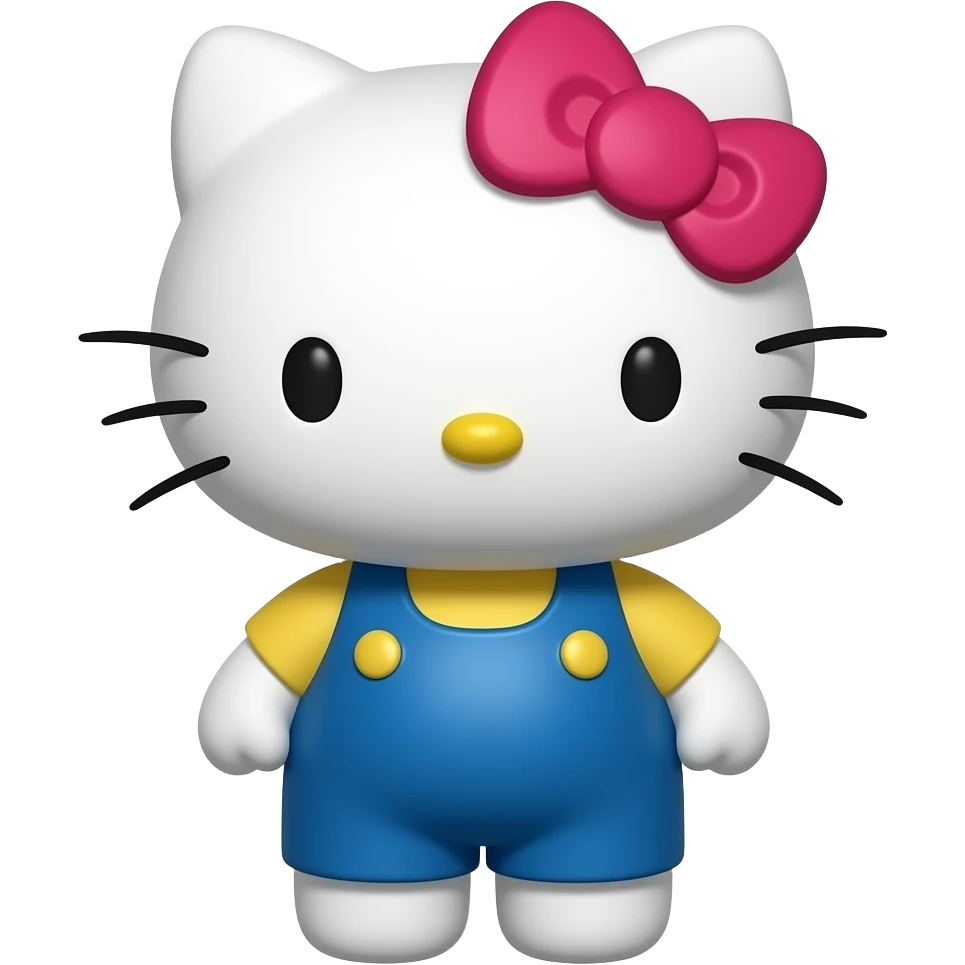 Hello kity emoji