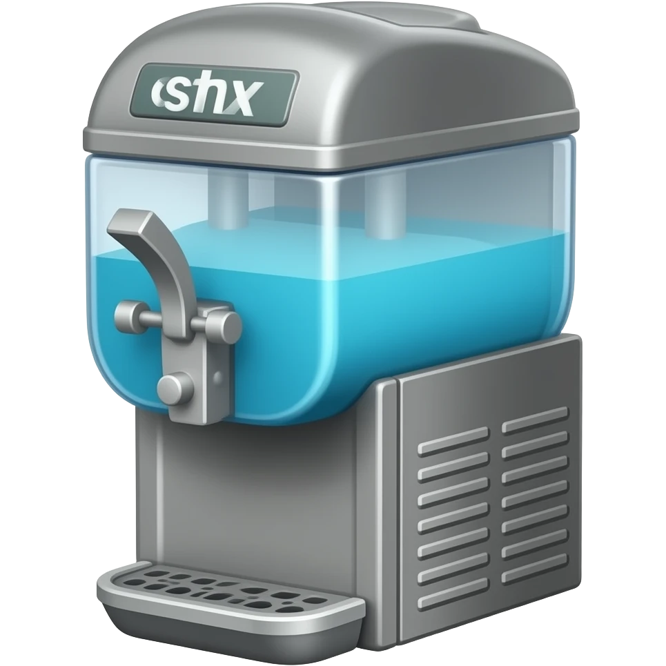 slushy ice maker machine maker emoji