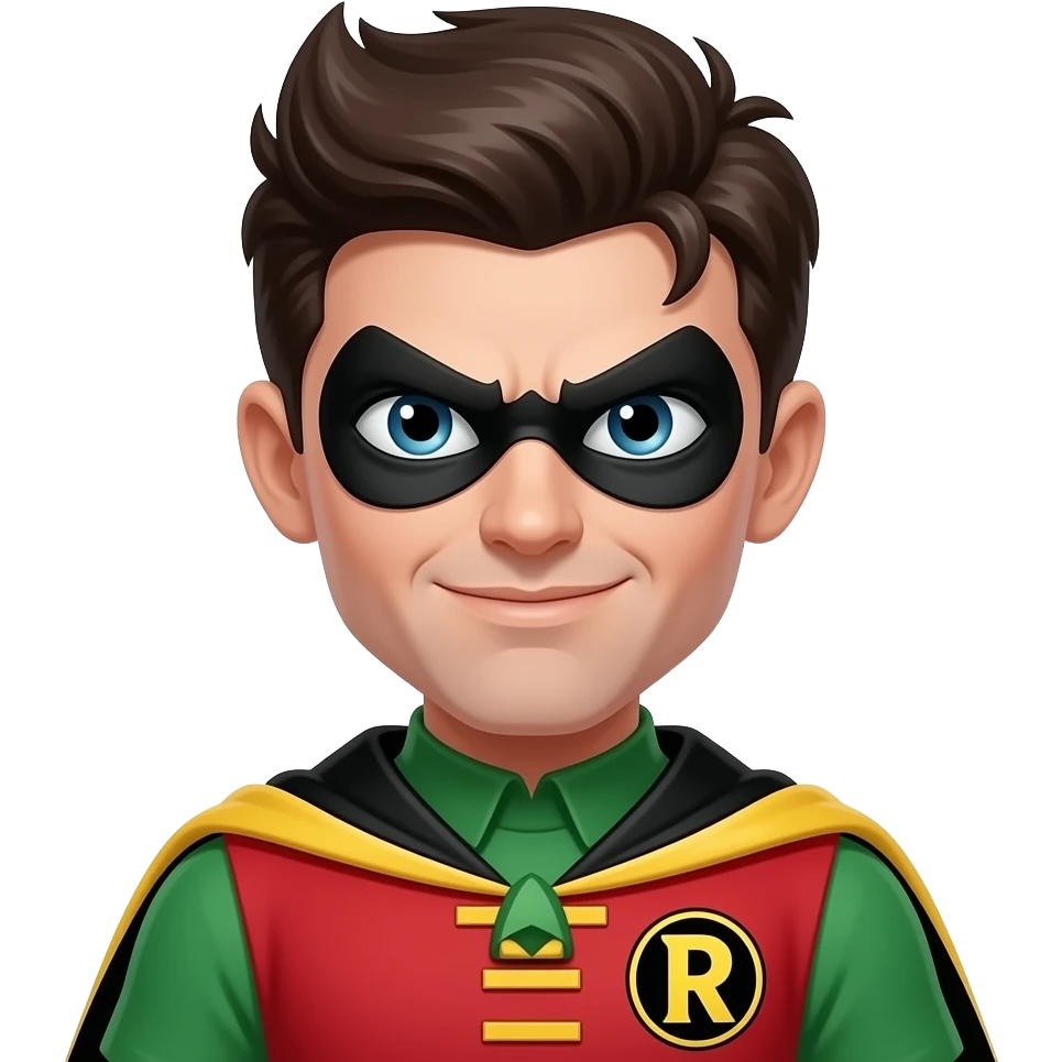 Bird Man Robin DC emoji