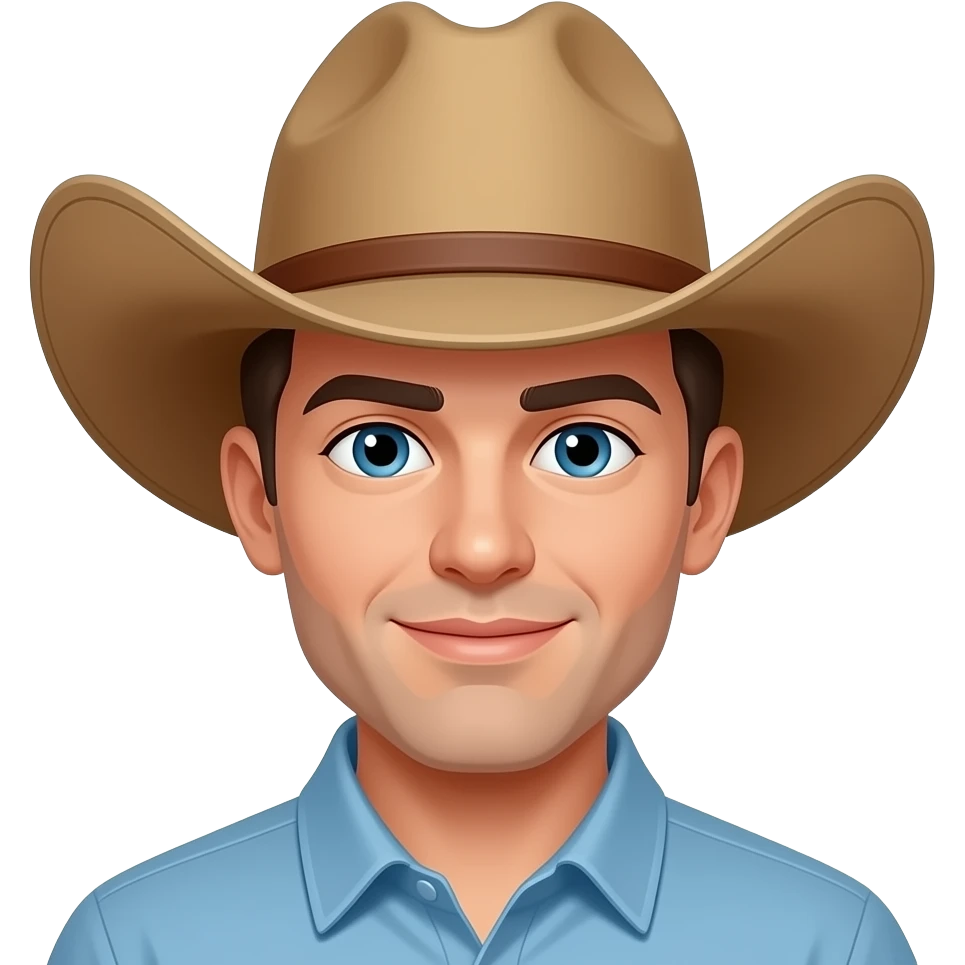 10 out of 10, wearing a cowboy hat emoji