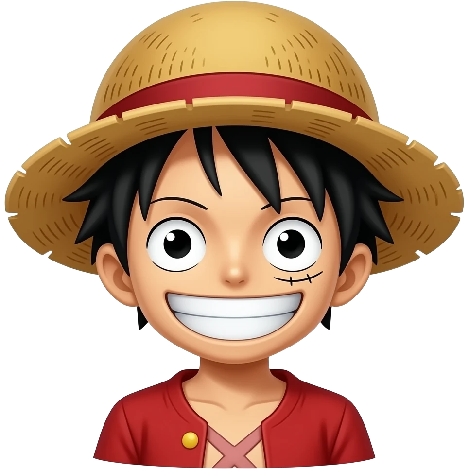 Make luffy emoji