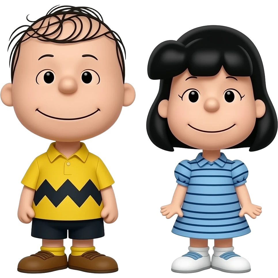 two Peanuts emoji
