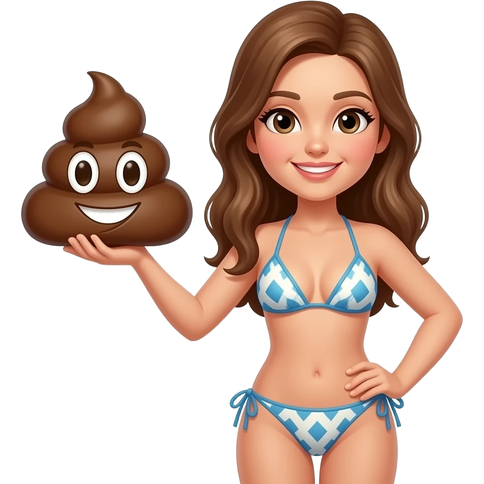 🥵👙💩 emoji