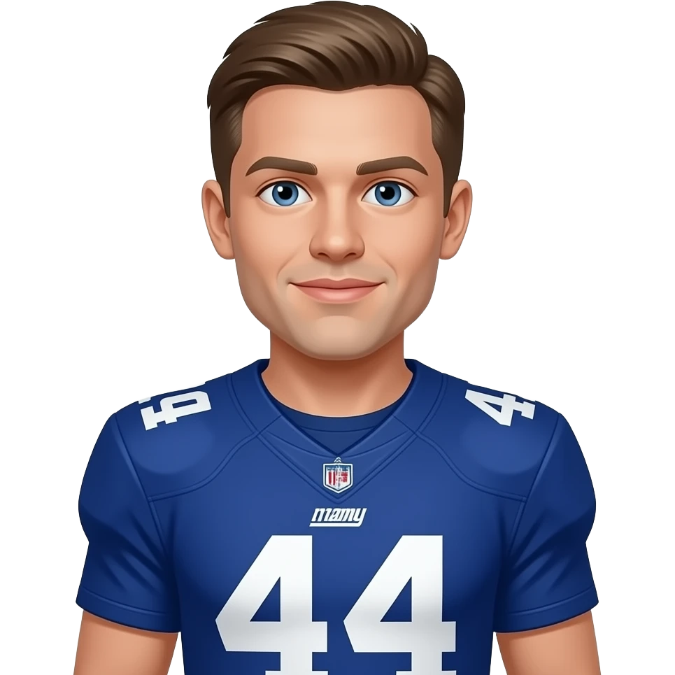new york giants Cameron Skattebo 44 emoji