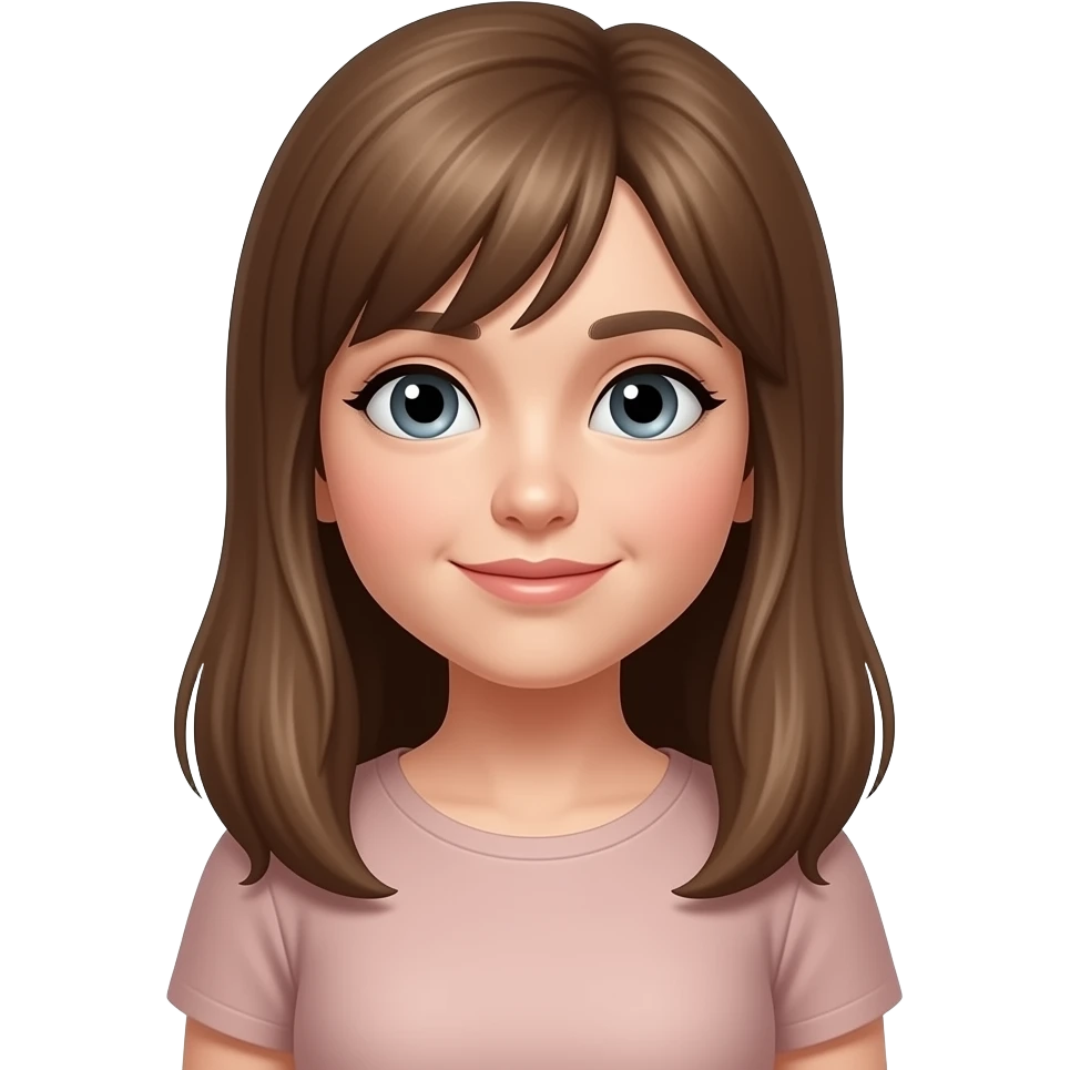 سلام ایموجی بدن دختر به صورت نیمرخ رو درست کن emoji