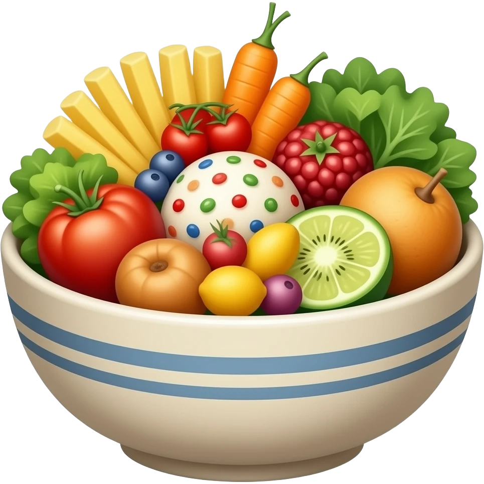 bowl of food emoji