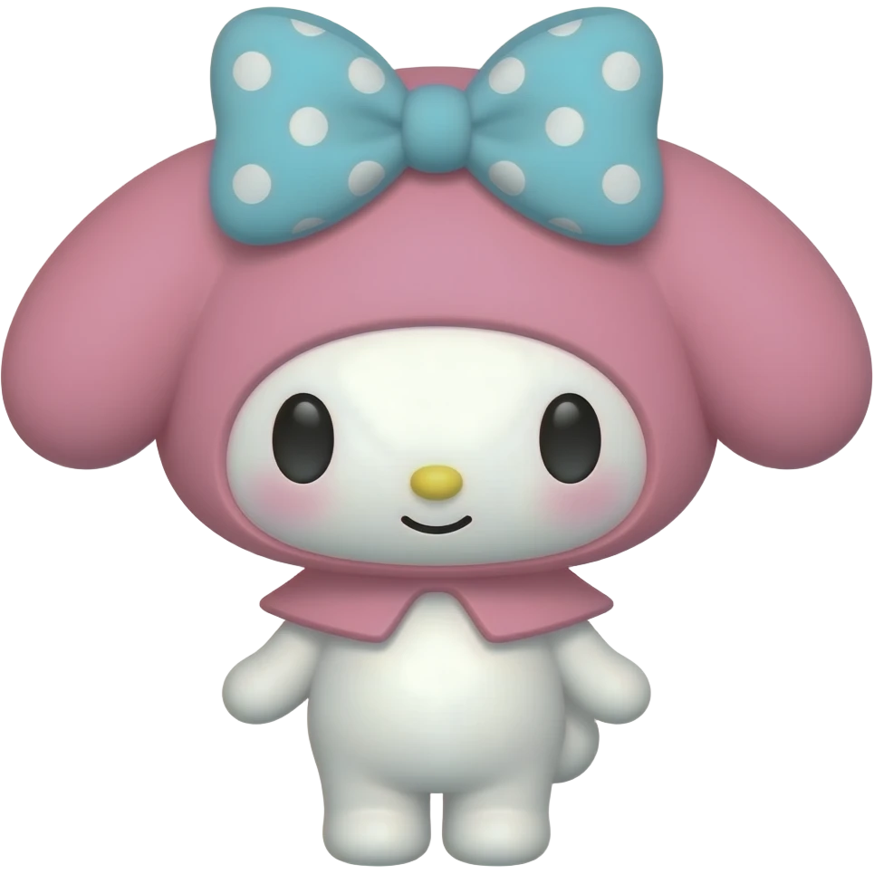 Light pink My melody Sanrio emoji