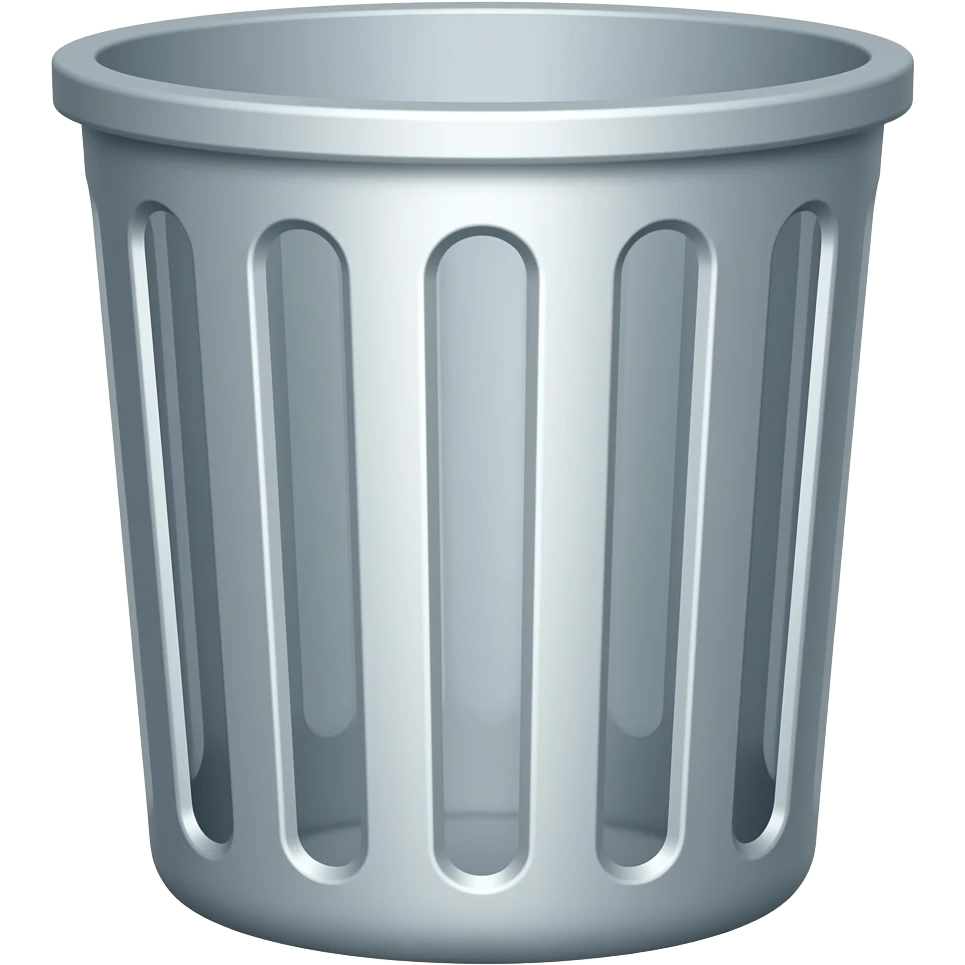 Garbage bin emoji