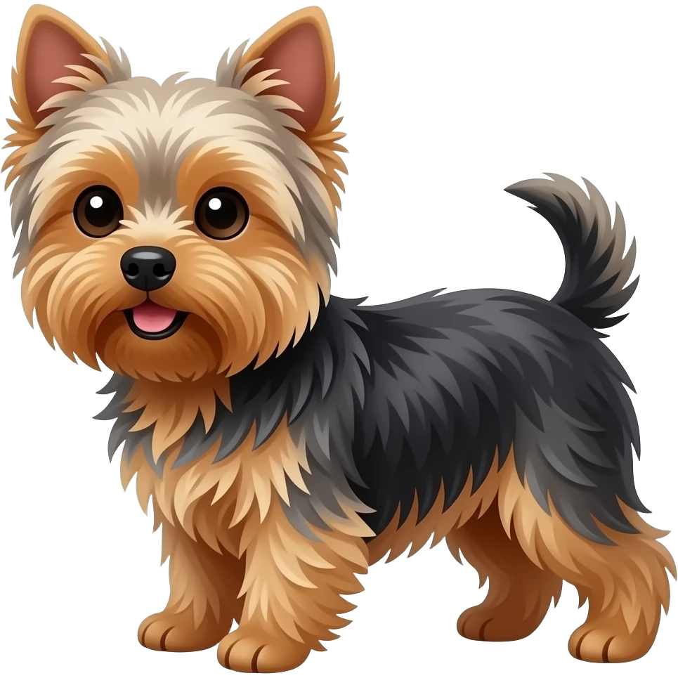 yorkie play emoji