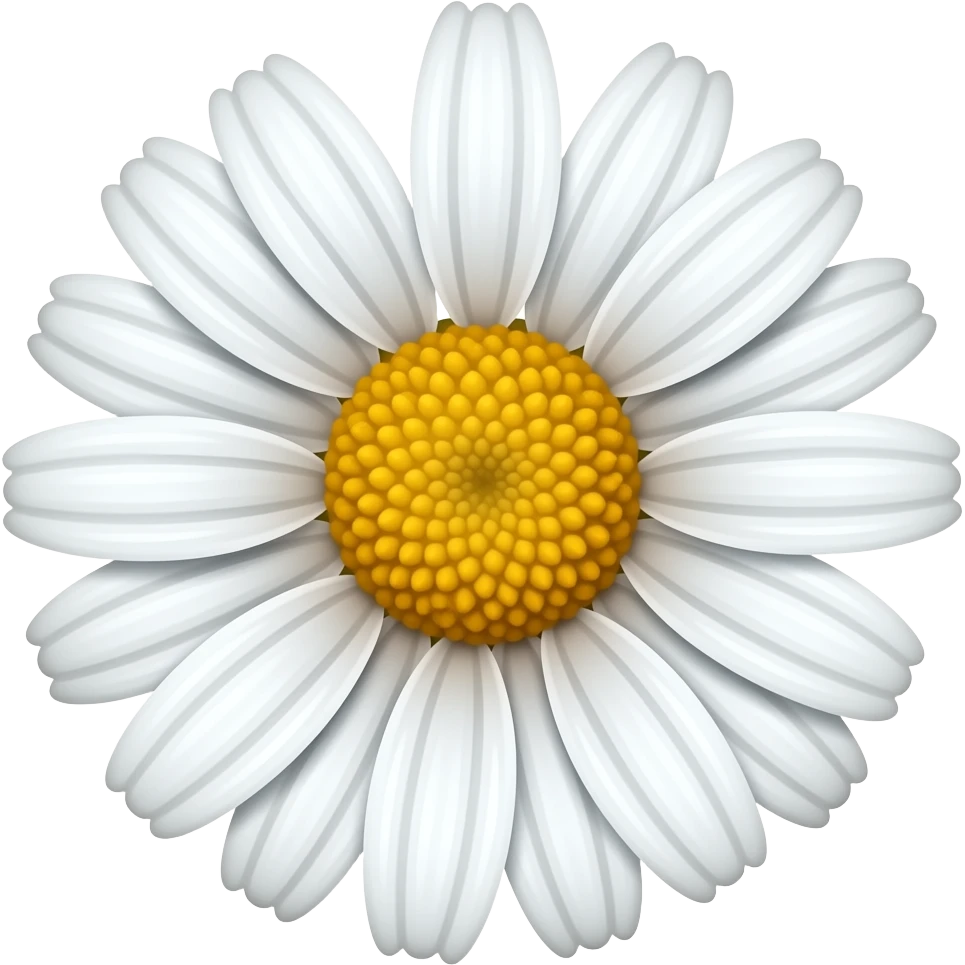 нарисуй цветок senecio jacobaea emoji