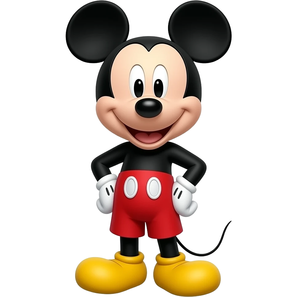Mickey Mouse emoji