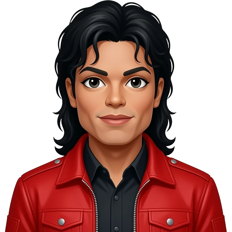 Michael Jackson red jacket emoji