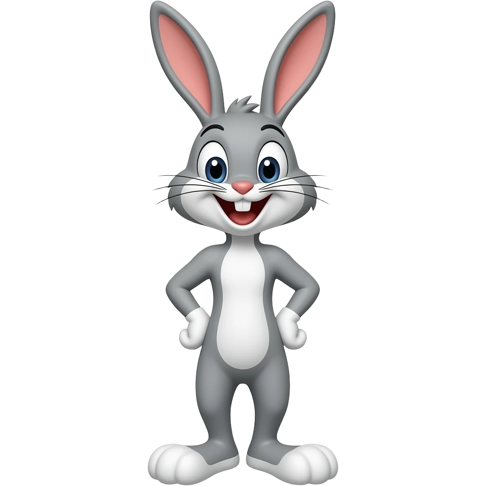 Bugs bunny emoji