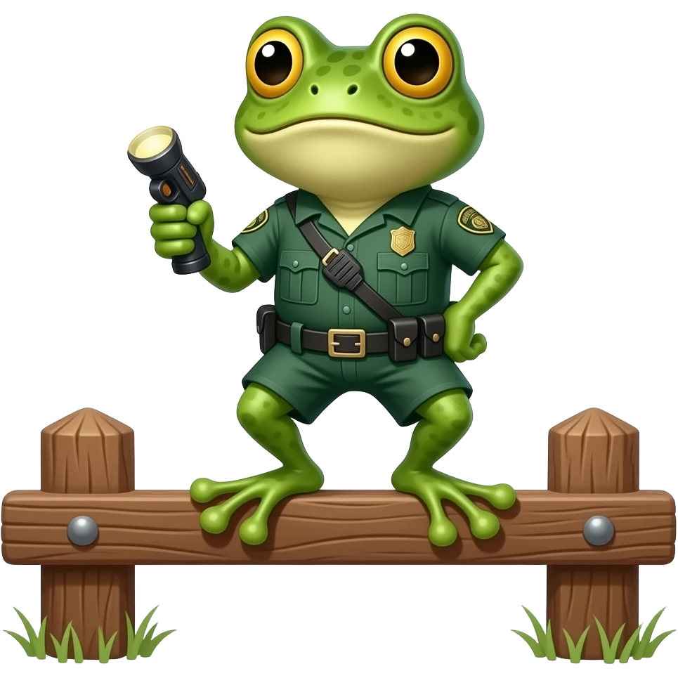 🐸 frog guard emoji