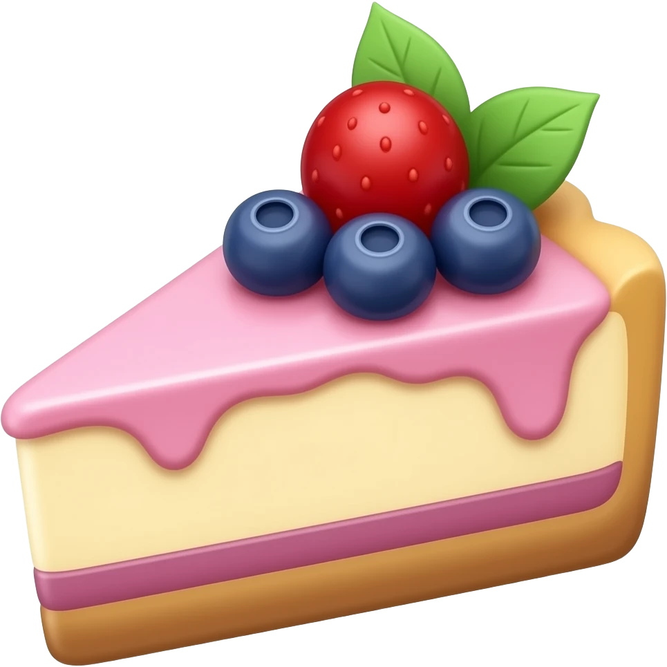 чизкейк без ягод emoji