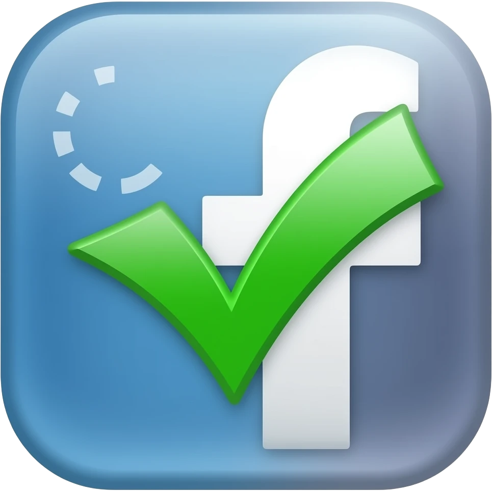 Meta social media verification badge emoji