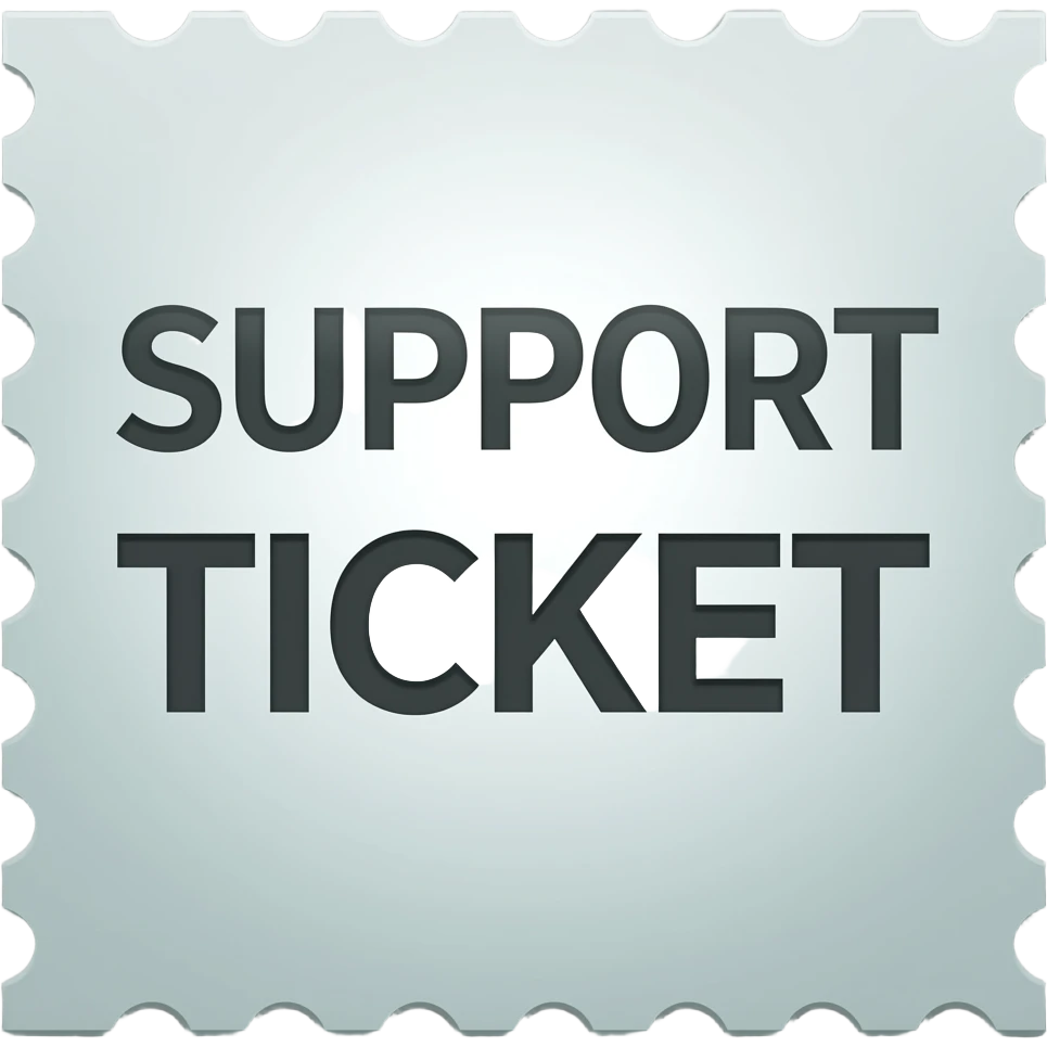 support ticket emoji