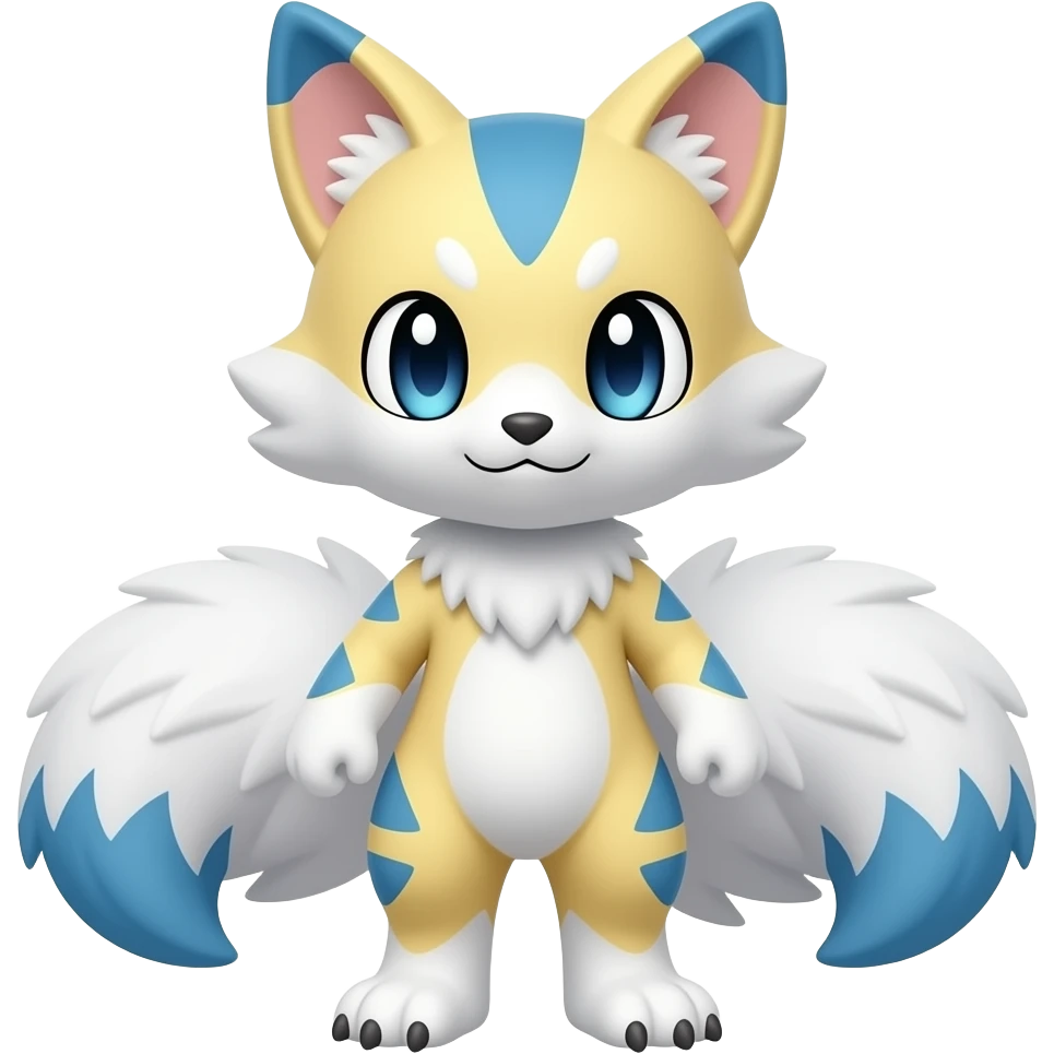 Meowstic-Shaymin-Minccino-Furret-hybrid emoji