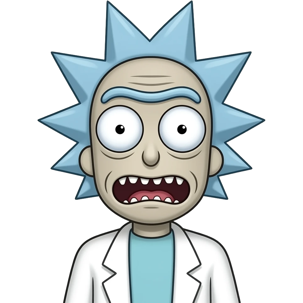 рик и морти мультик emoji