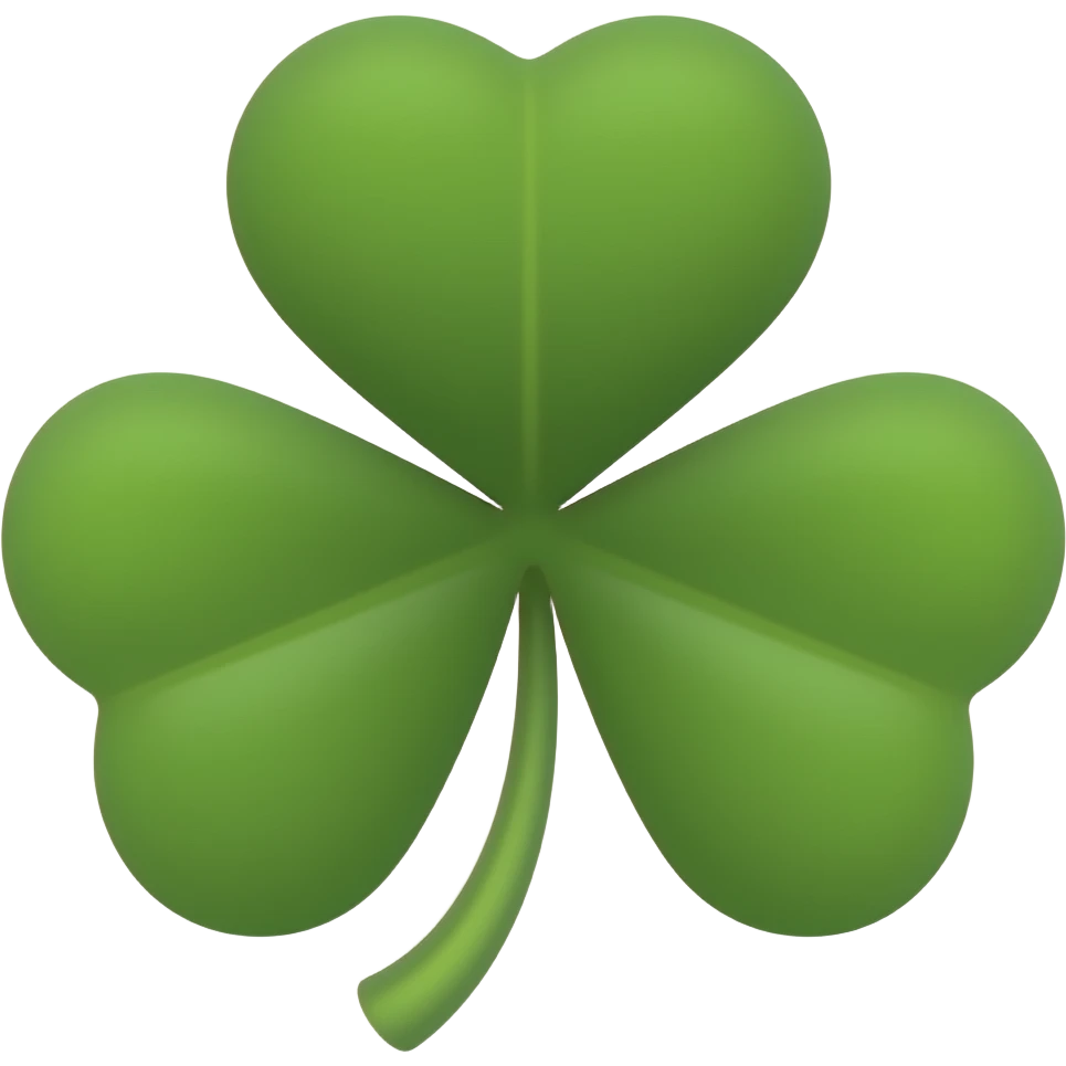 5 leaf clover emoji