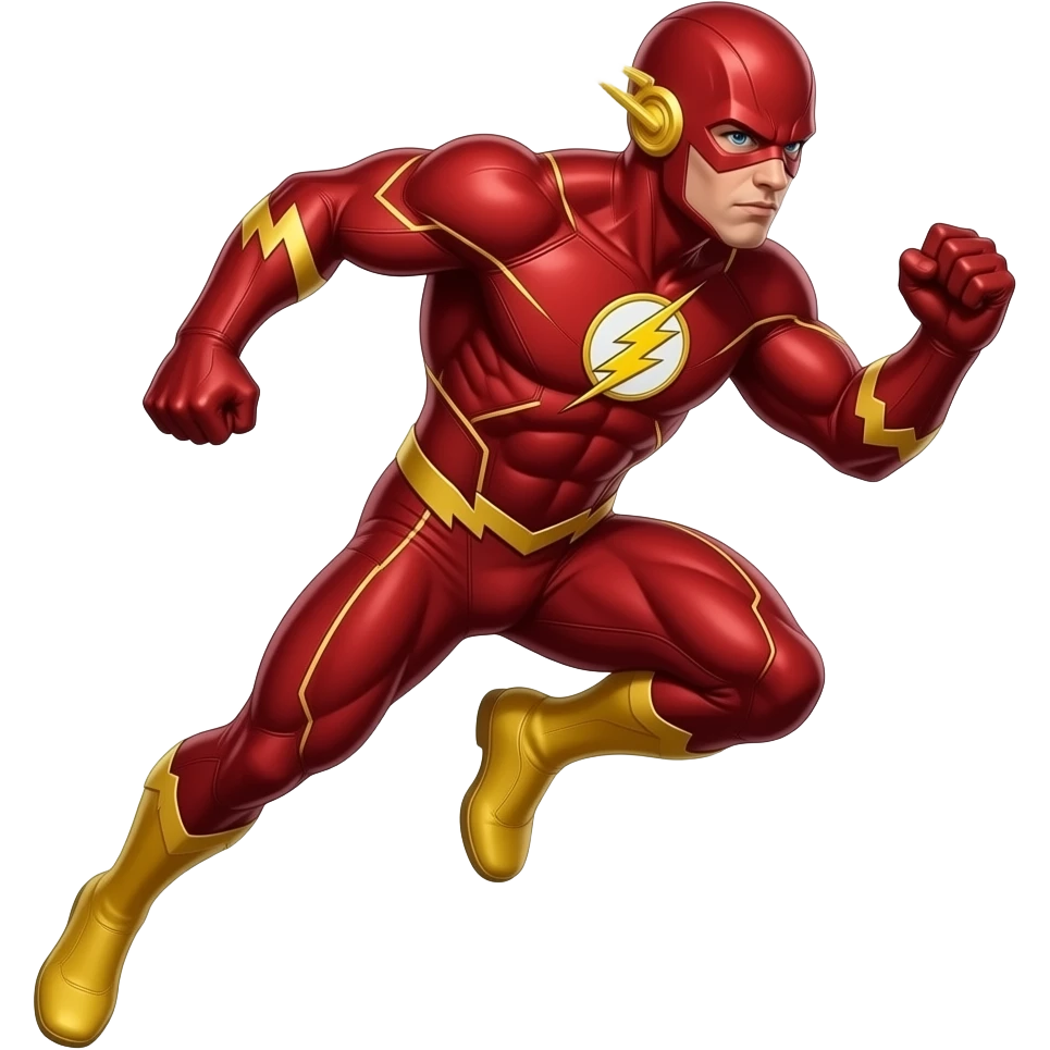 Flash comic accurate emoji