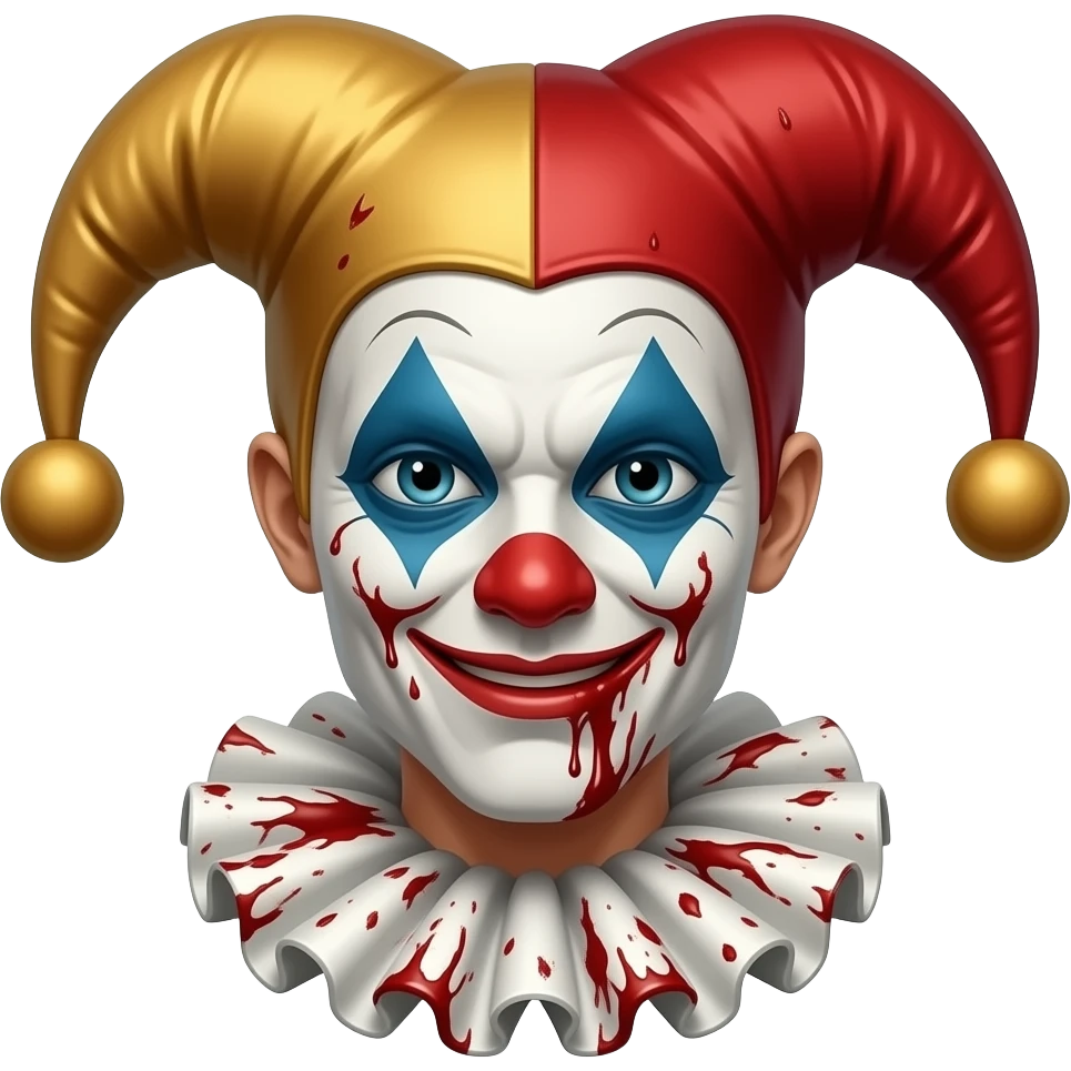 bloody jester emoji