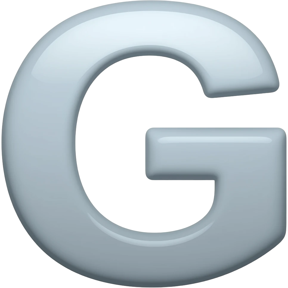 letter G emoji