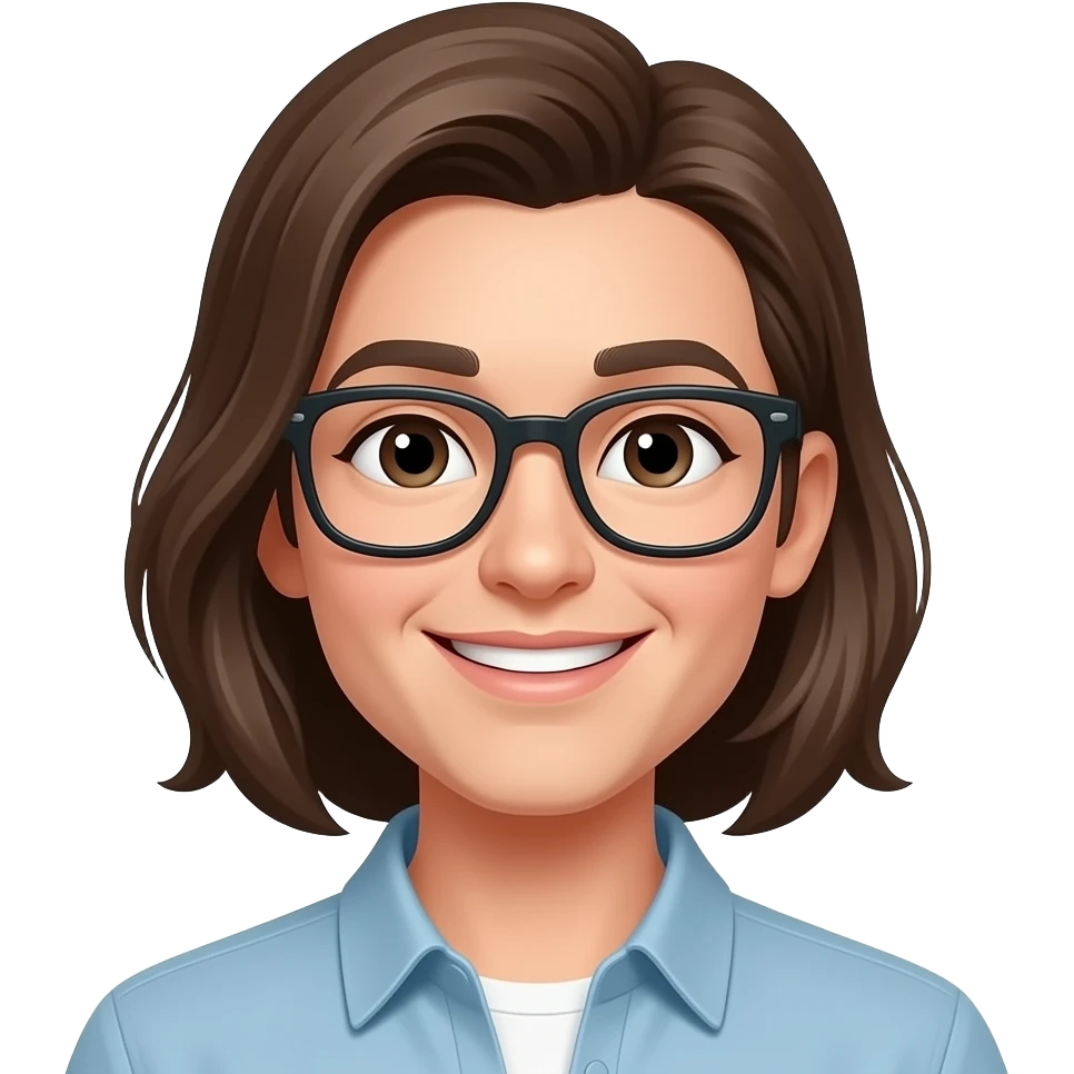 Emoji com expressão feliz ao lado emoji