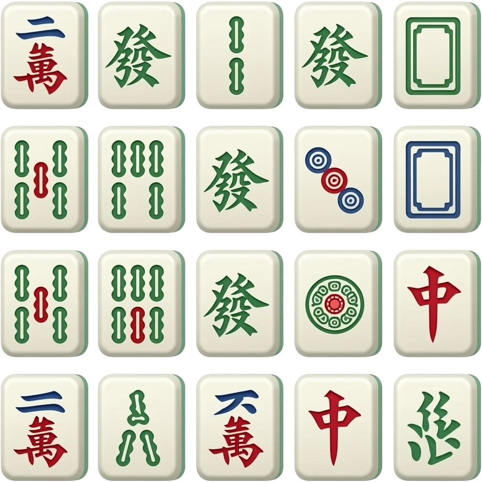 All mahjong emoji