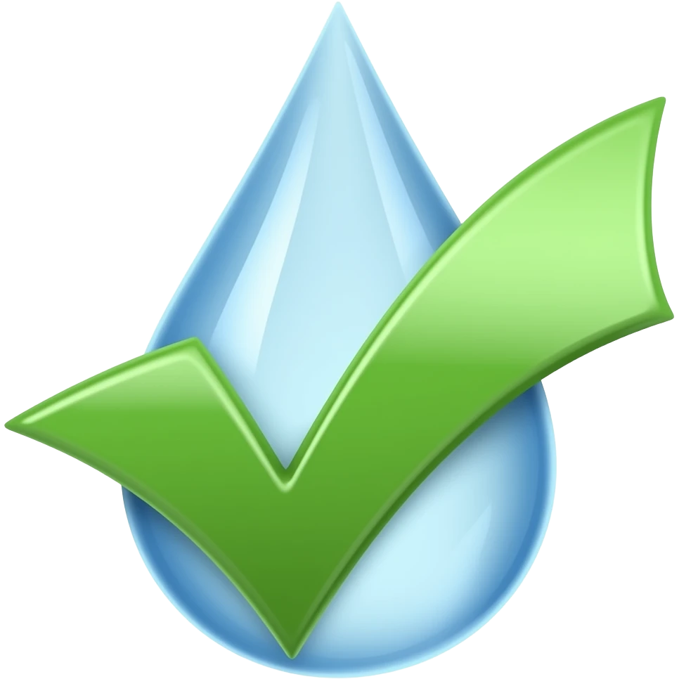 💧✅ emoji